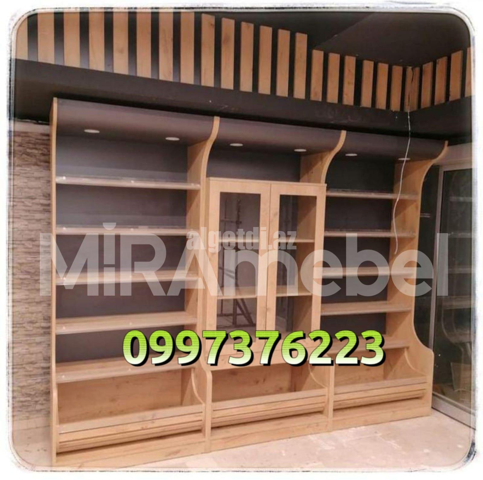 Vitrin mebellərinin sifarişi