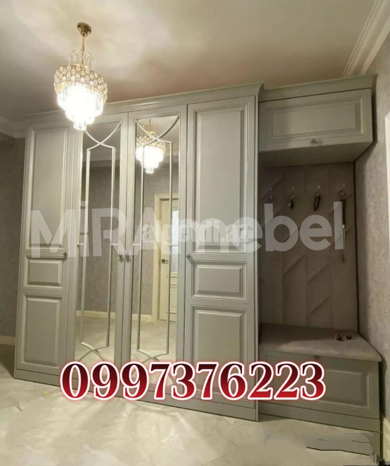 Sifarişlə dəhliz mebelinin hazırlanması