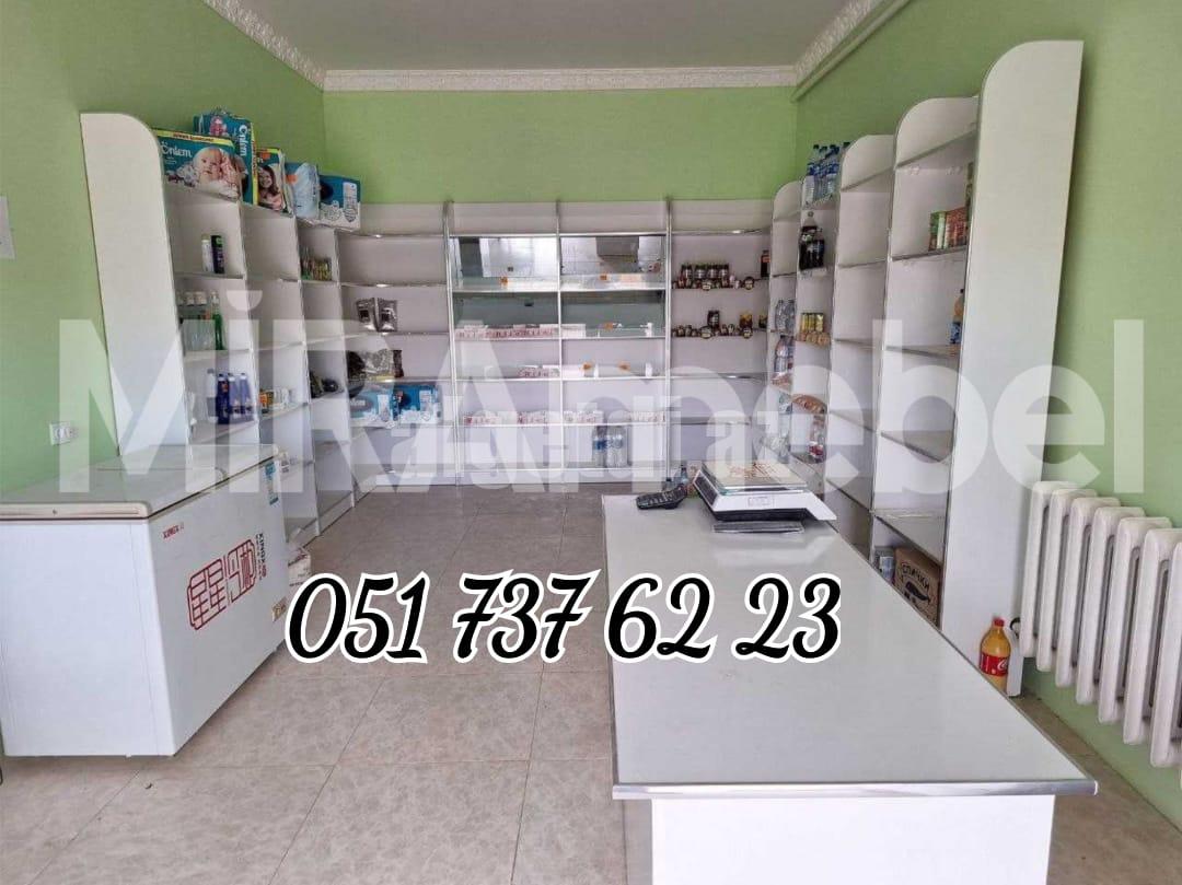 Market üçün vitrin mebeli