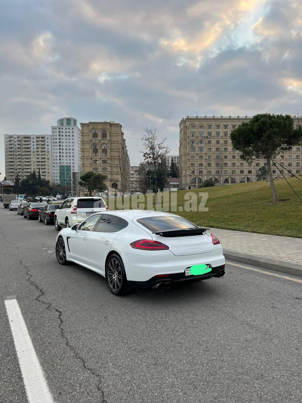 porsche panamera bey gelin toy masini sifarisi