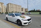 bmw 760 bey gelin toy masini sifarisi