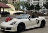 porsche boxster kabriolet bey gelin toy masini sifarisi