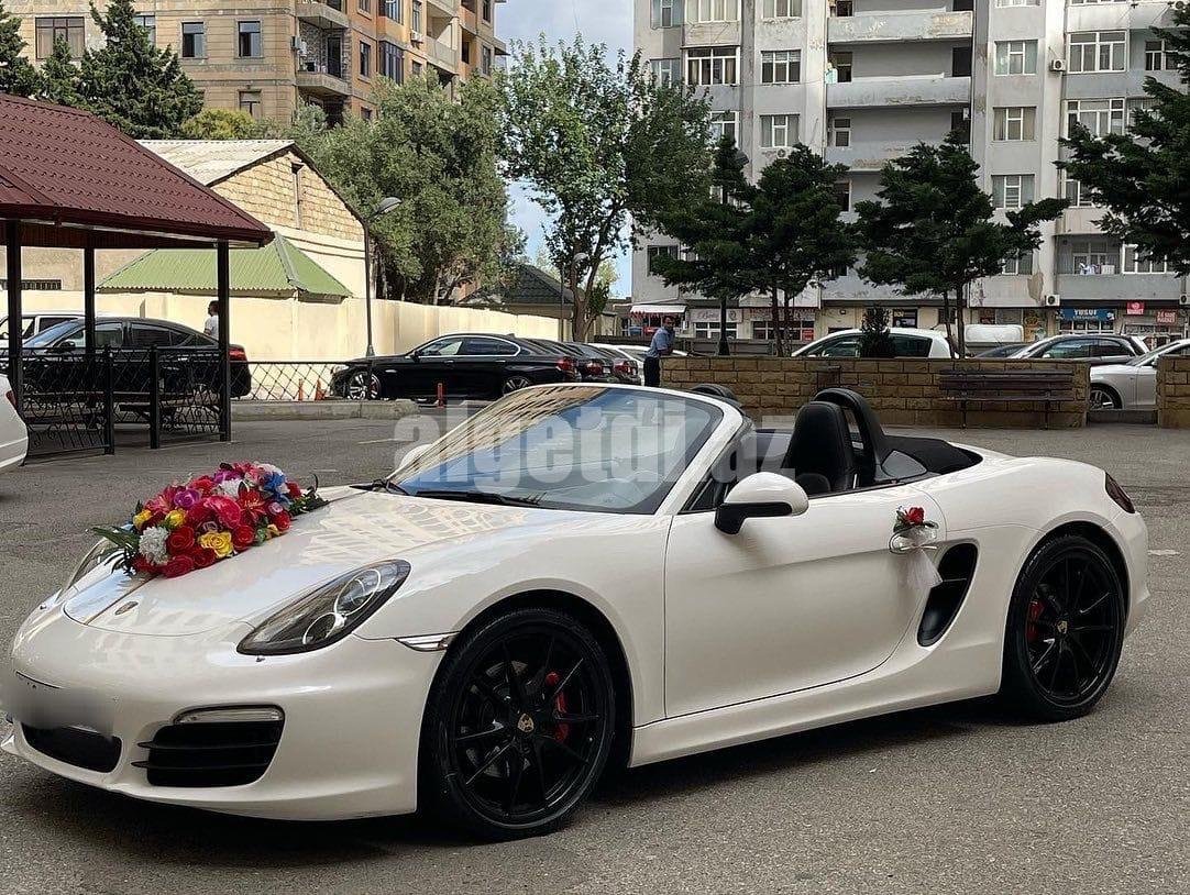 porsche boxster kabriolet bey gelin toy masini sifarisi