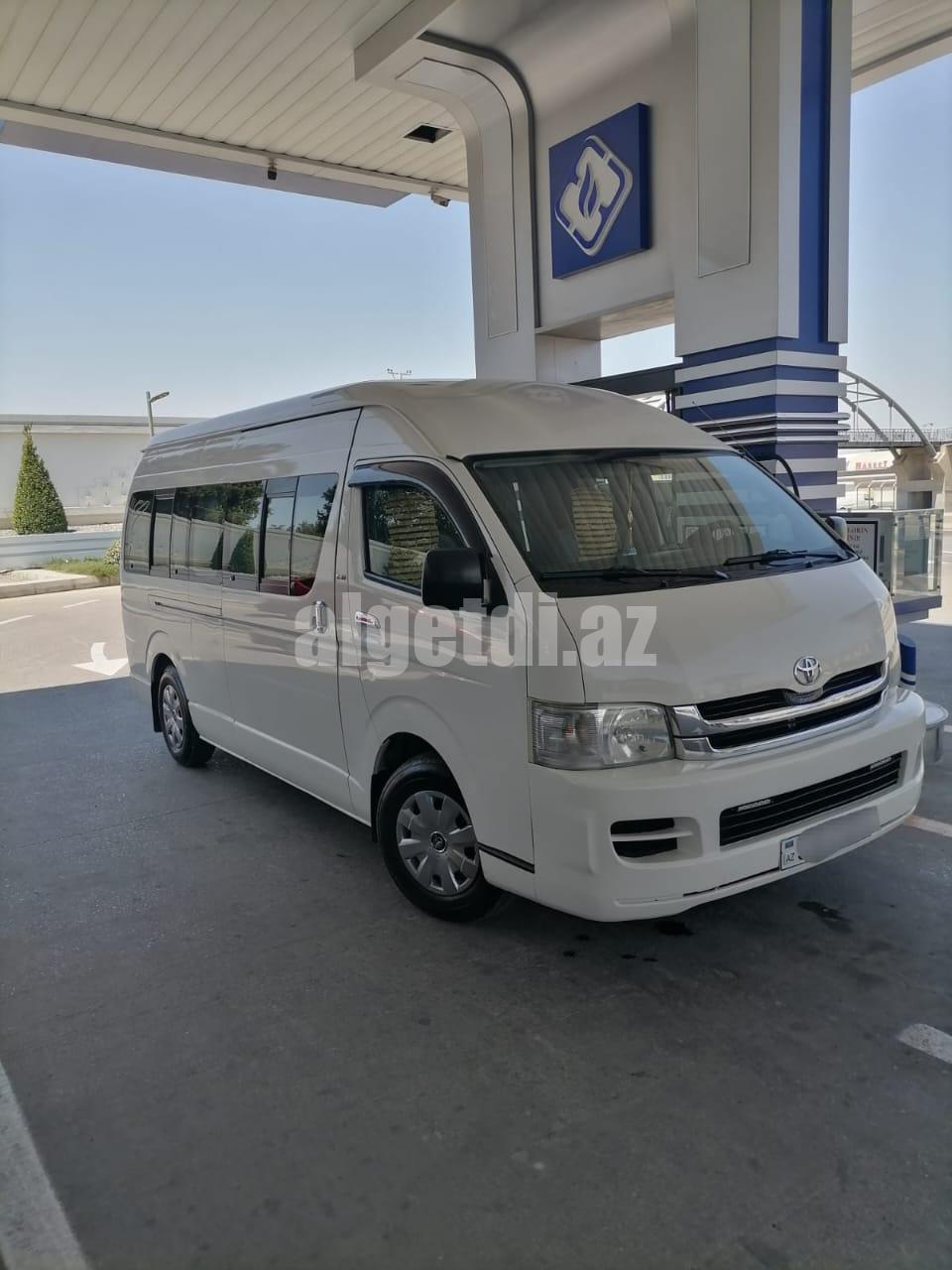 toyota hi ace avtobus sifarisi