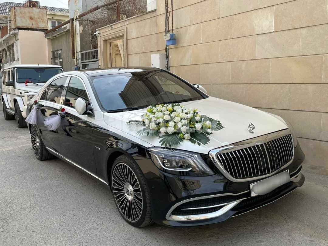 ag qara mercedes s class bey gelin toy masini