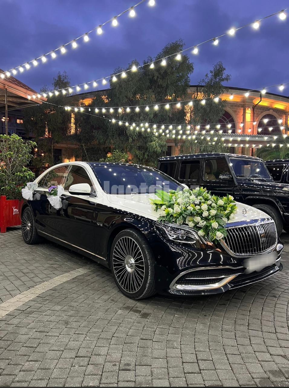 ag qara mercedes s class bey gelin toy masini