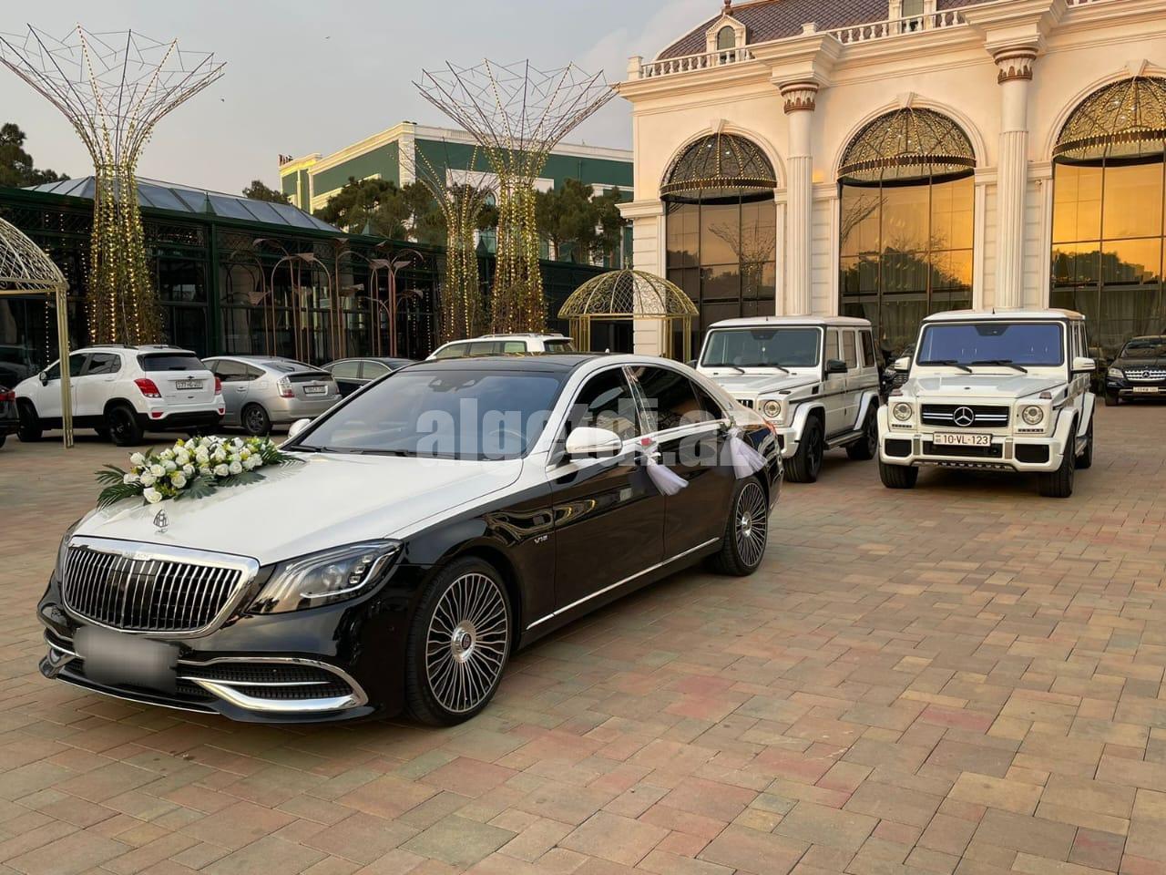 ag qara mercedes s class bey gelin toy masini