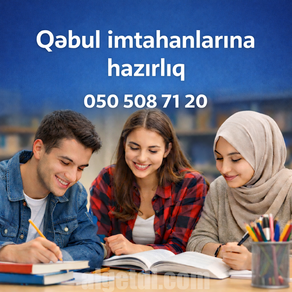 Qəbul imtahanlarına hazırlıq