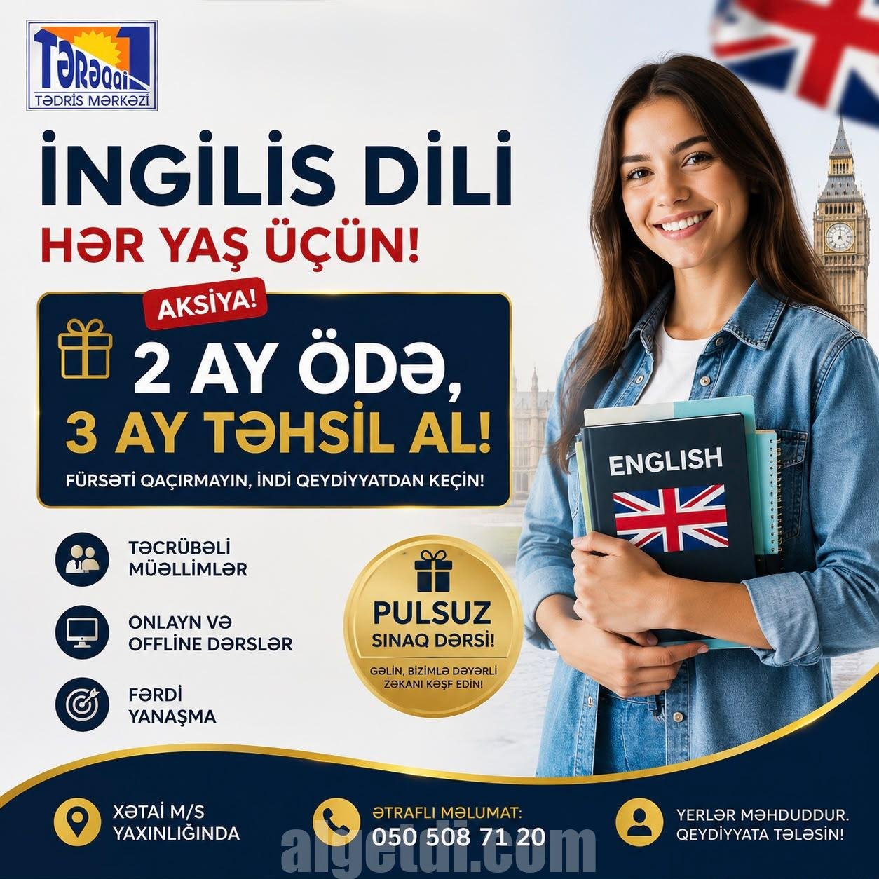 İngilis dili kursu kampaniya