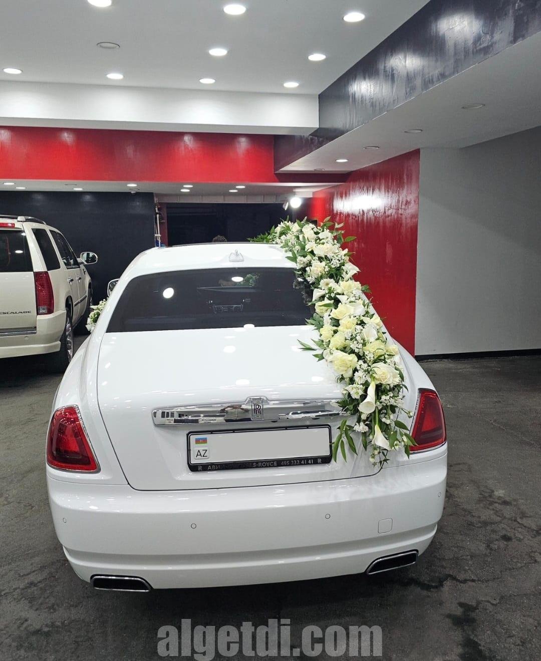 rolls royce ghost white bey gelin toy masini sifarisi