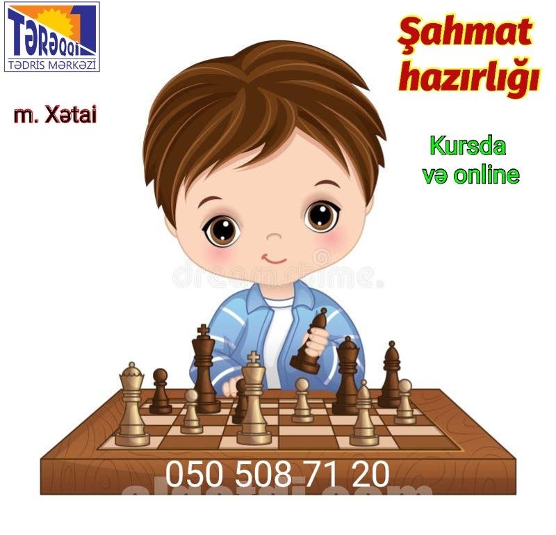 Xətai metrosu yaxınlığında şahmat hazırlığı