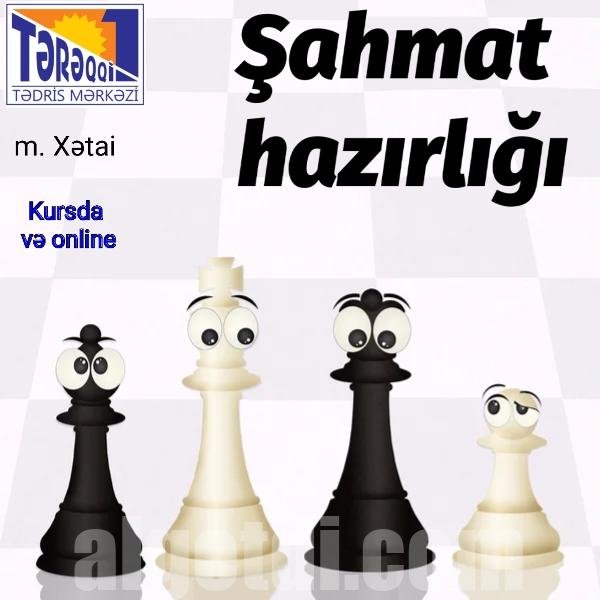Xətai metrosu yaxınlığında şahmat hazırlığı