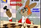 Xətai metrosu yaxınlığında şahmat hazırlığı