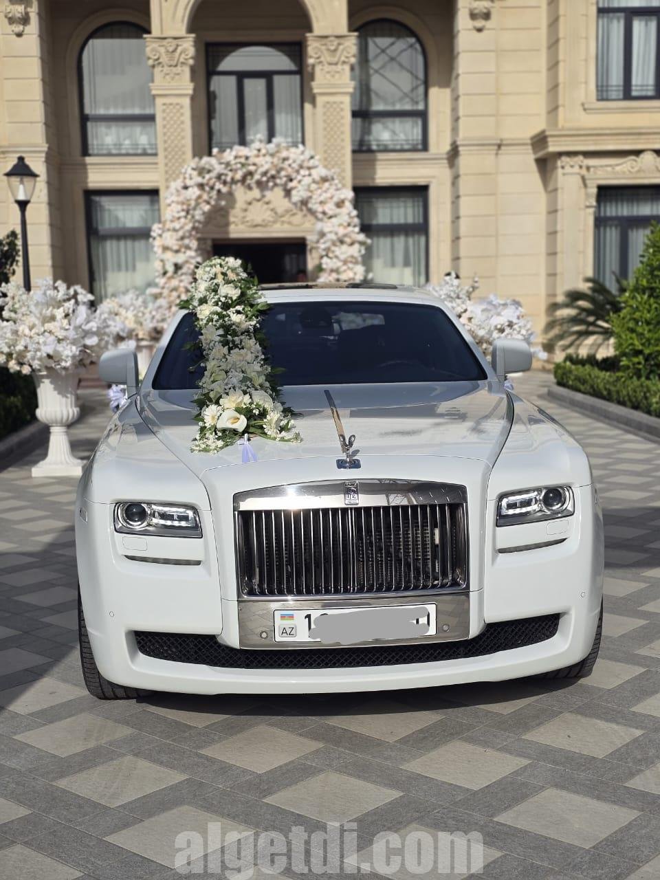 rolls royce ghost white bey gelin toy masini sifarisi