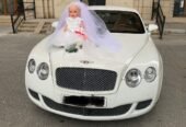 bentley continental bey gelin toy masini sifarisi