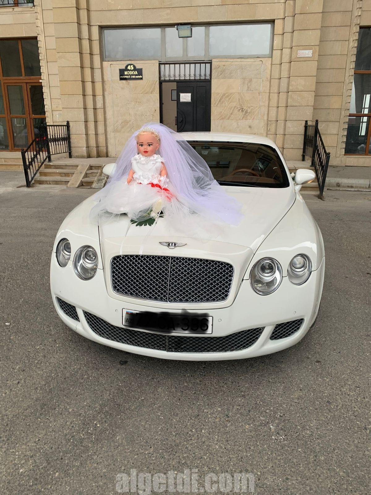 bentley continental bey gelin toy masini sifarisi