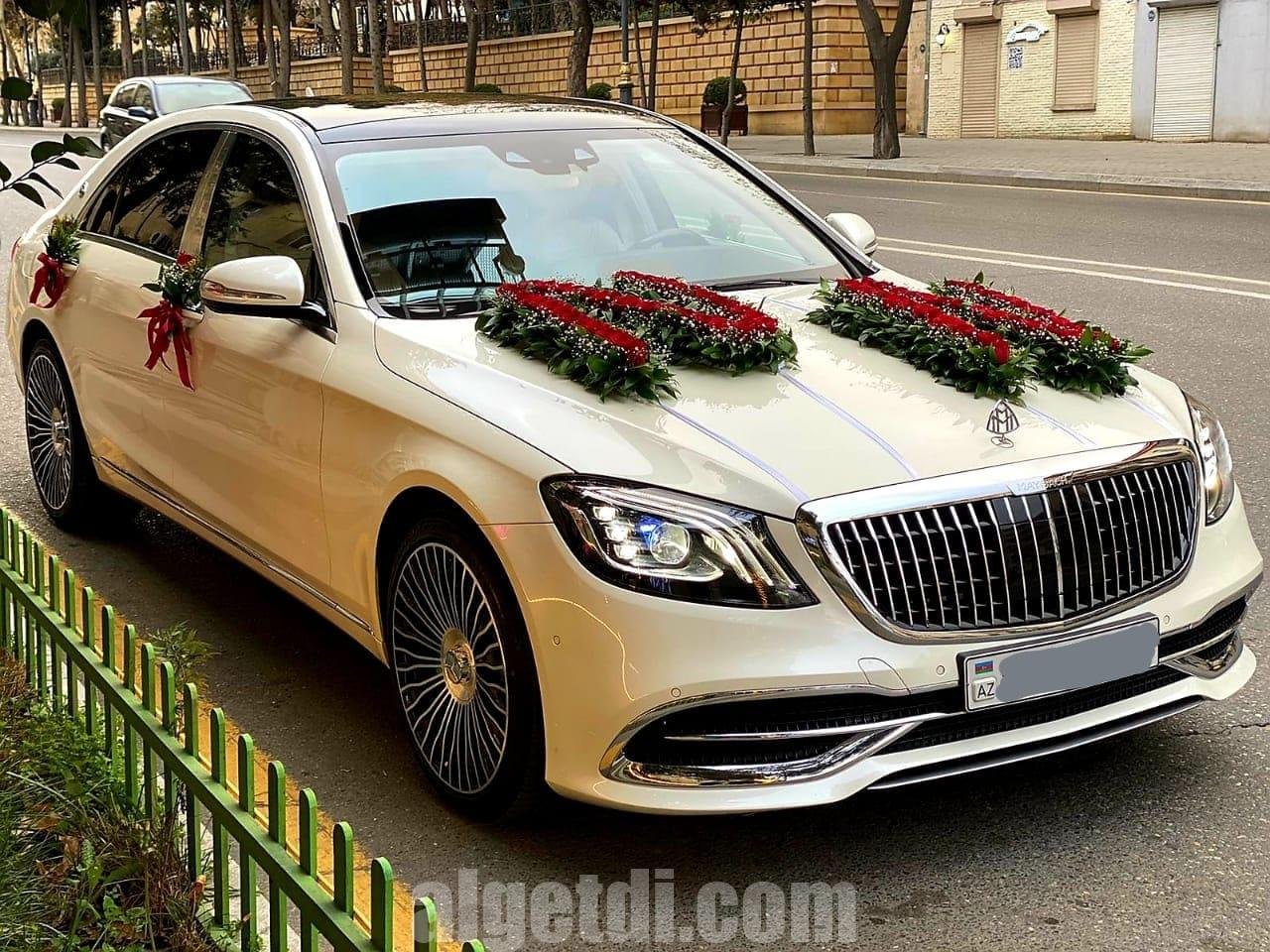 mercedes s class w222 bey gelin toy masini sifarisi