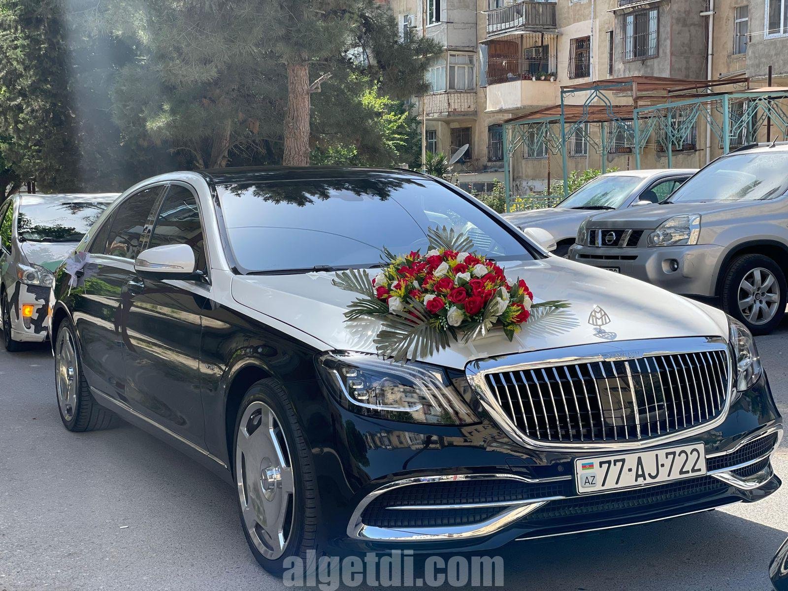 mercedes ag qara bey gelin toy masini sifarisi