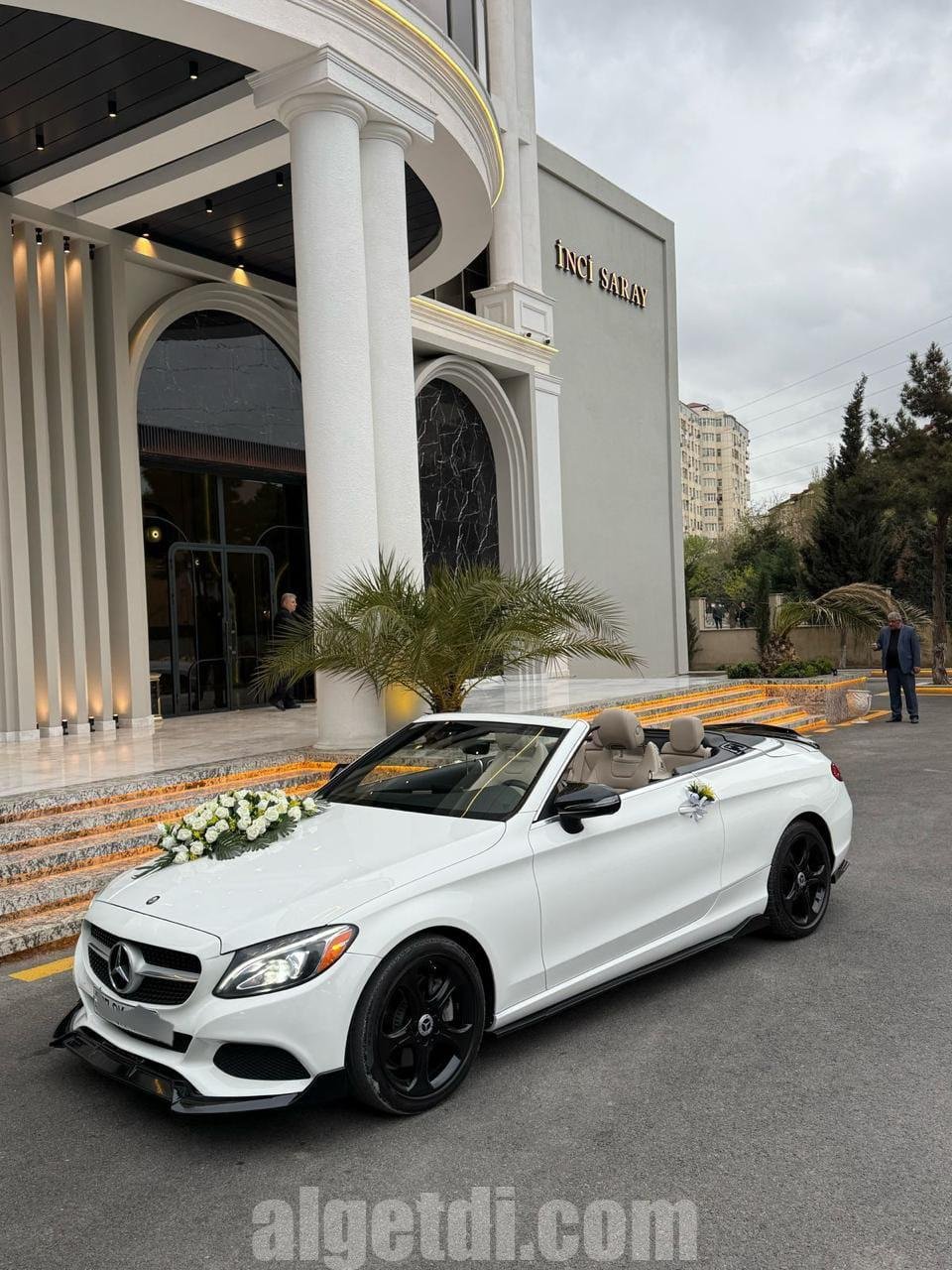 mercedes kabriolet bey gelin toy masini sifarisi