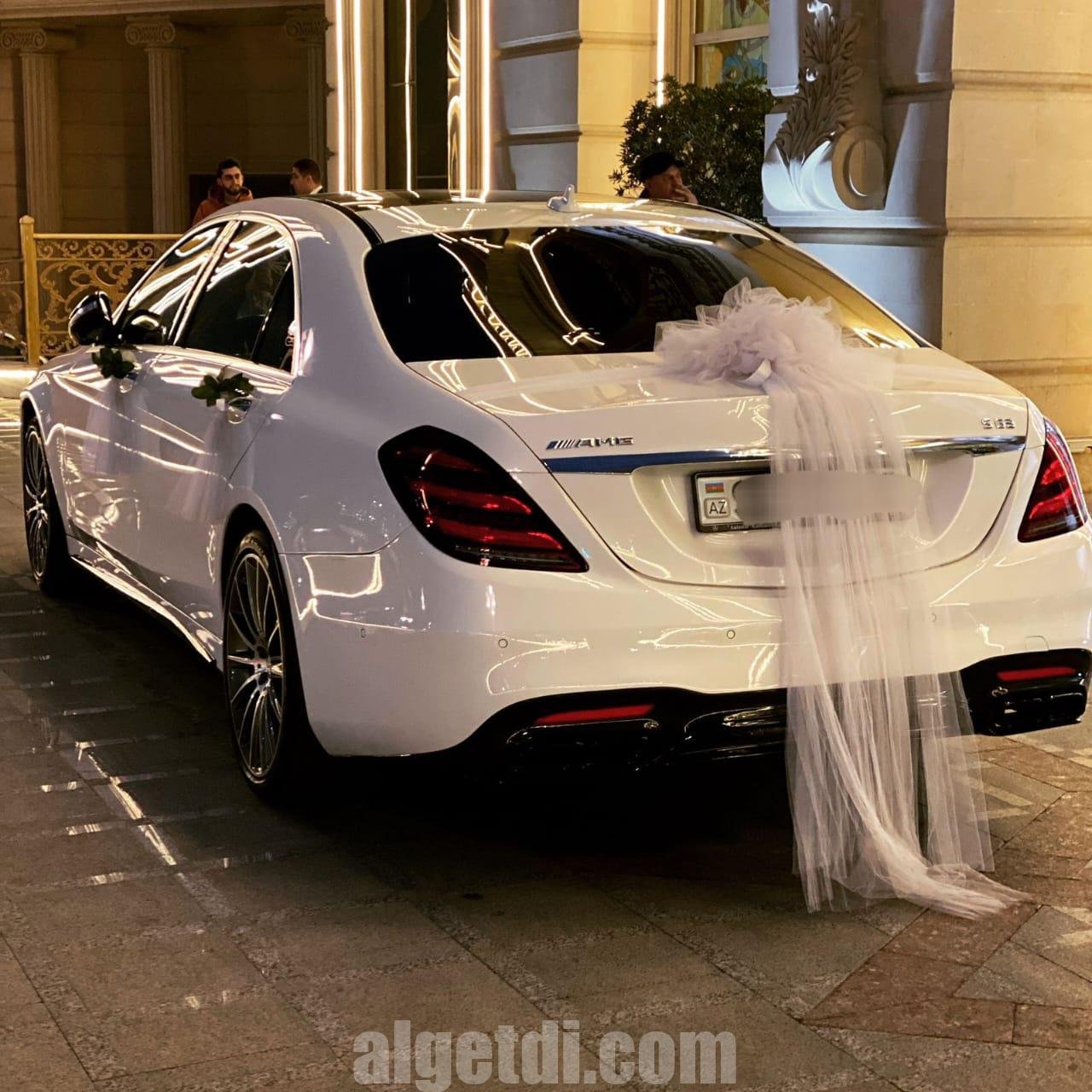 mercedes s class w222 bey gelin toy masini sifarisi