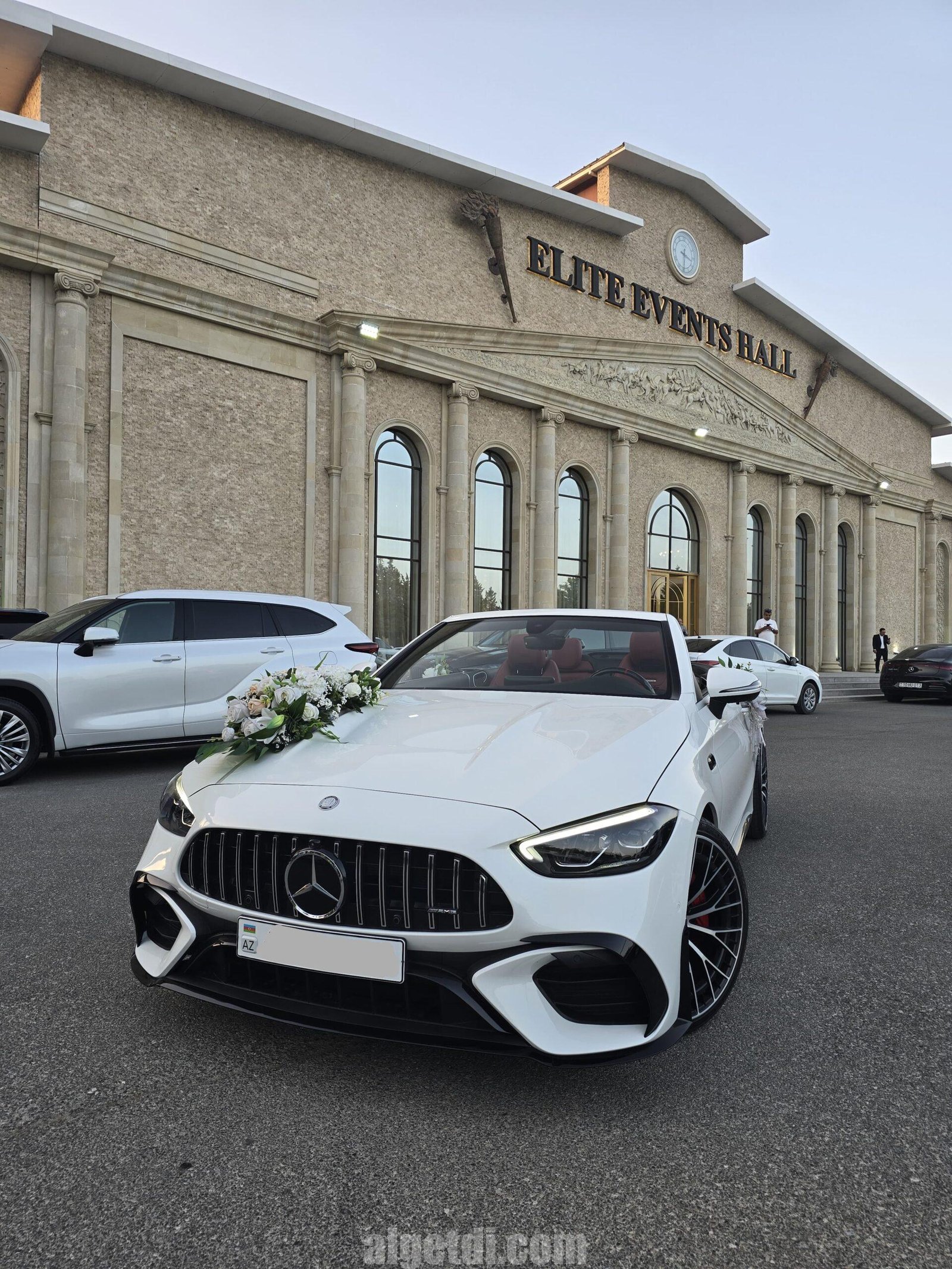 mercedes kabriolet bey gelin toy masini sifarisi