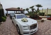 rolls royce ghost white bey gelin toy masini sifarisi