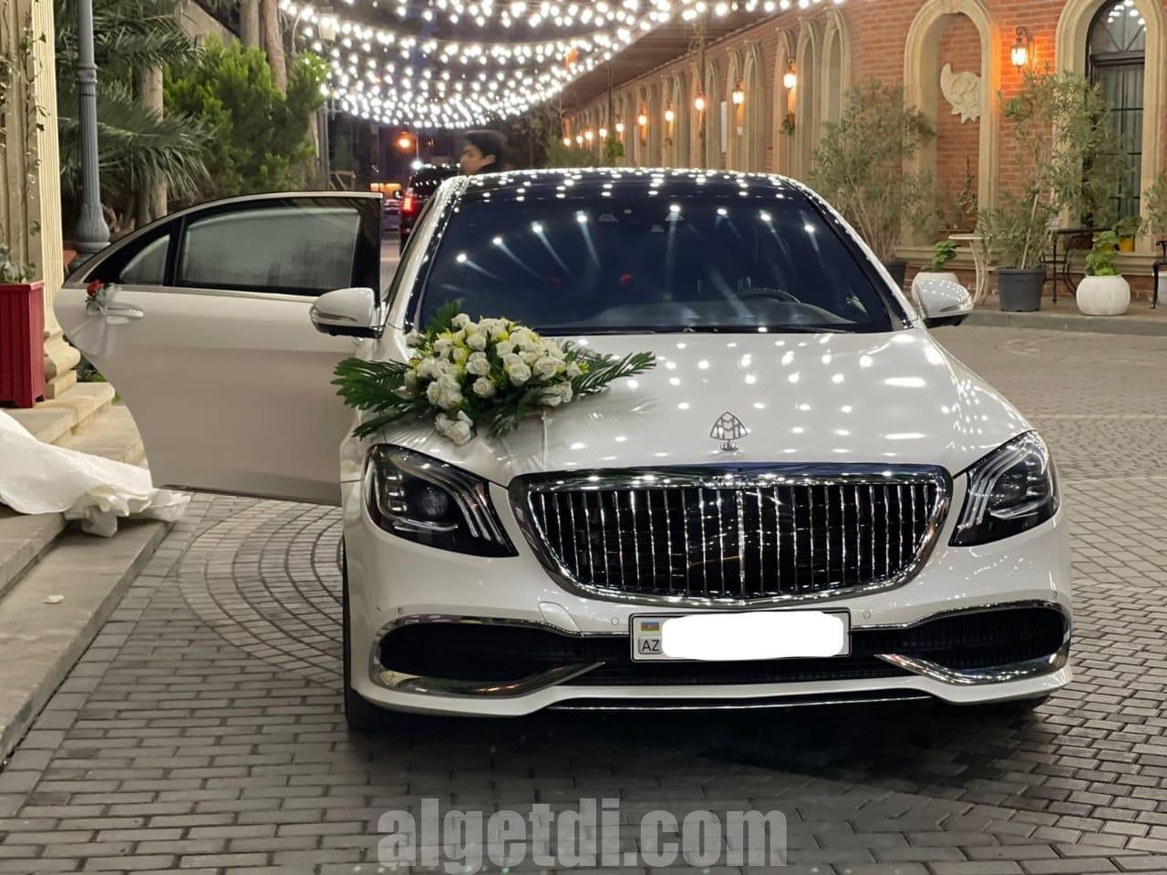 mercedes s class w222 bey gelin toy masini sifarisi