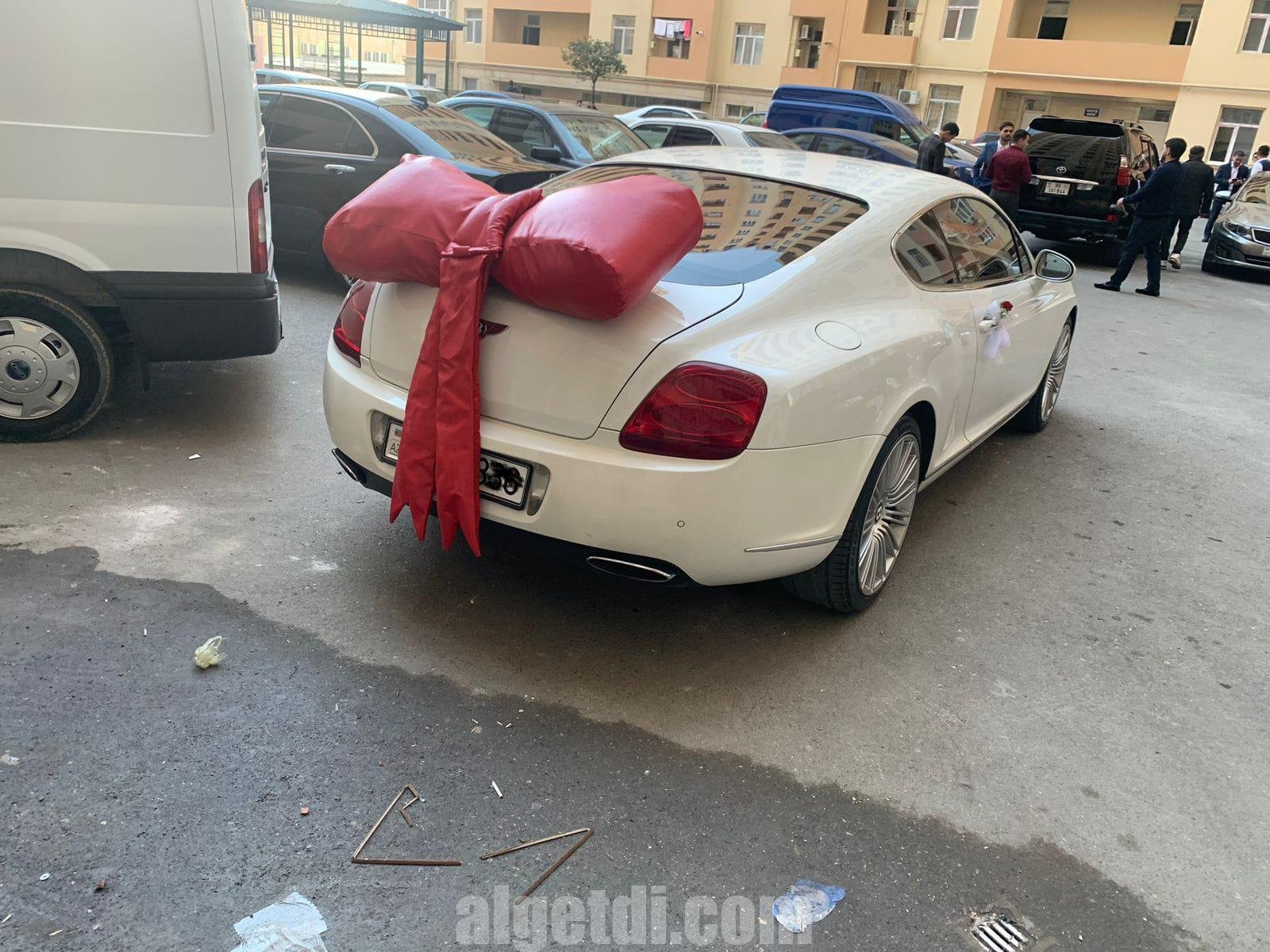 bentley continental bey gelin toy masini sifarisi
