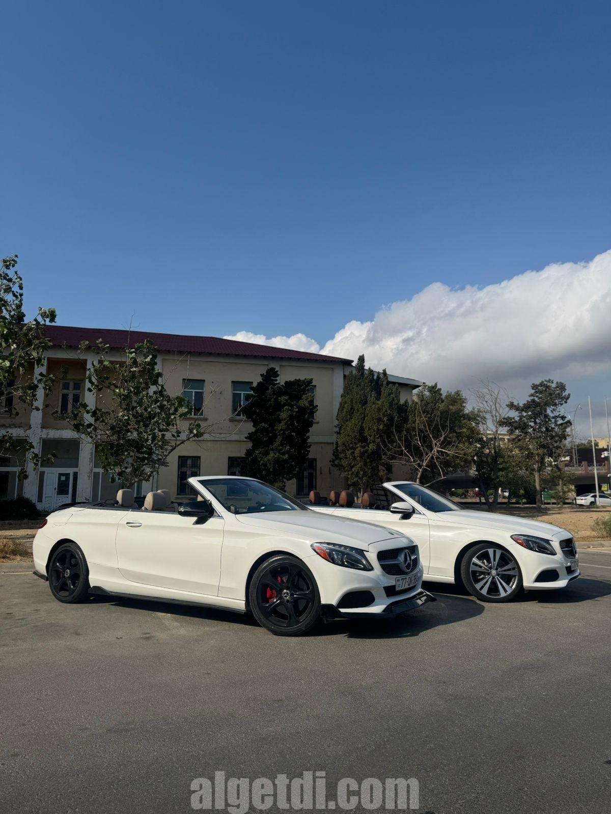 mercedes kabriolet bey gelin toy masini sifarisi