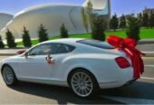 bentley continental bey gelin toy masini sifarisi