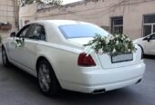 rolls royce ghost white bey gelin toy masini sifarisi