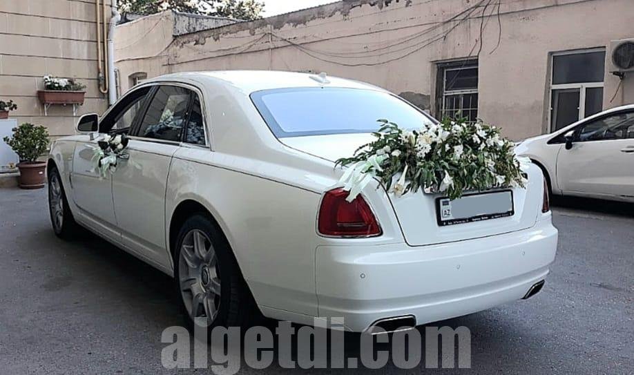 rolls royce ghost white bey gelin toy masini sifarisi