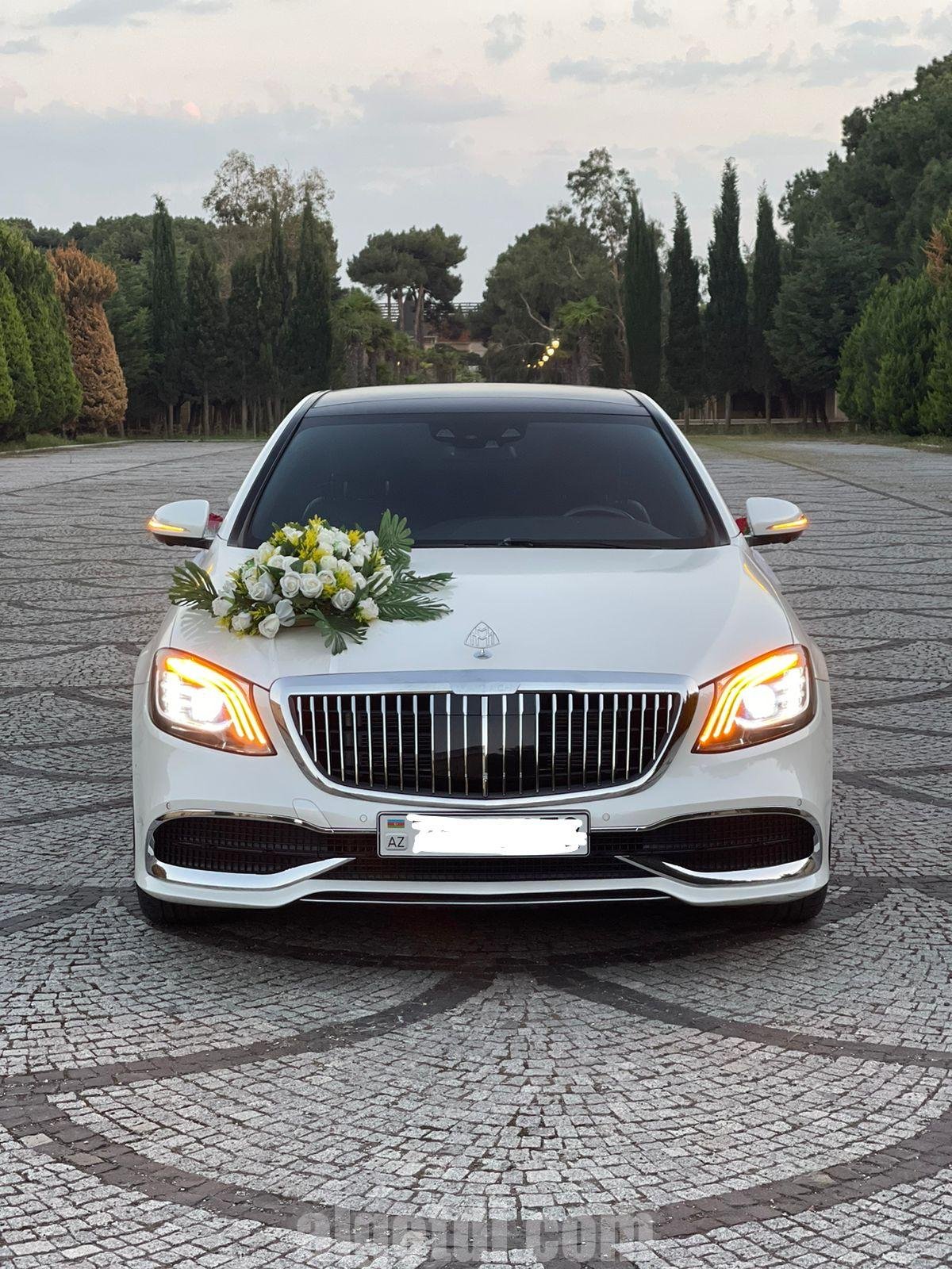 mercedes s class w222 bey gelin toy masini sifarisi