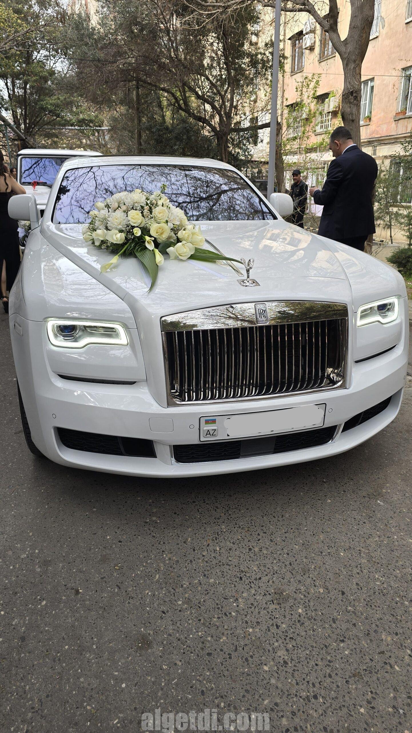 rolls royce ghost white bey gelin toy masini sifarisi