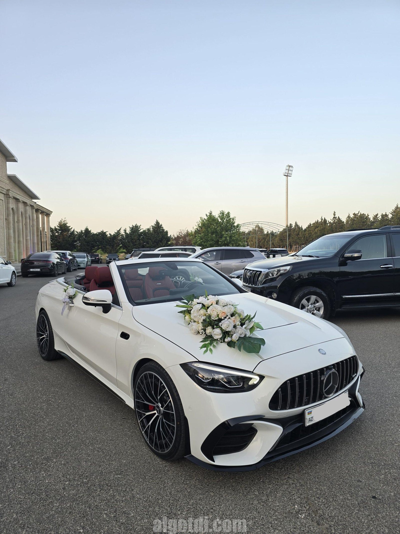 mercedes kabriolet bey gelin toy masini sifarisi