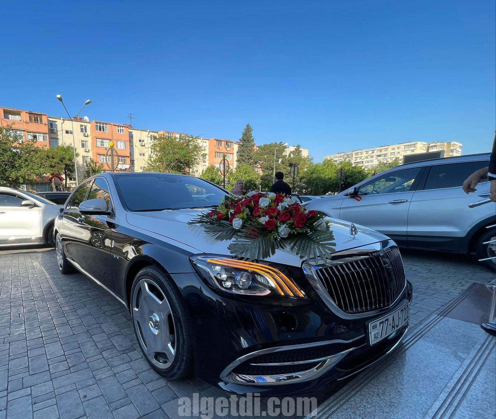 mercedes ag qara bey gelin toy masini sifarisi