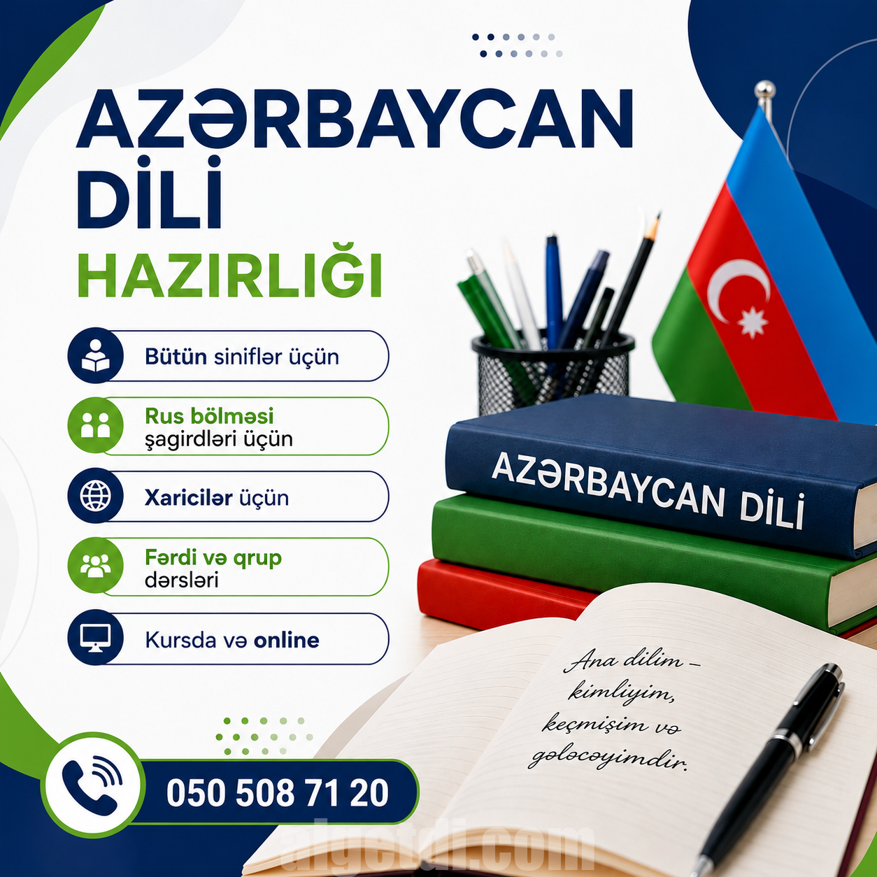 Azərbaycan dili hazırlığı