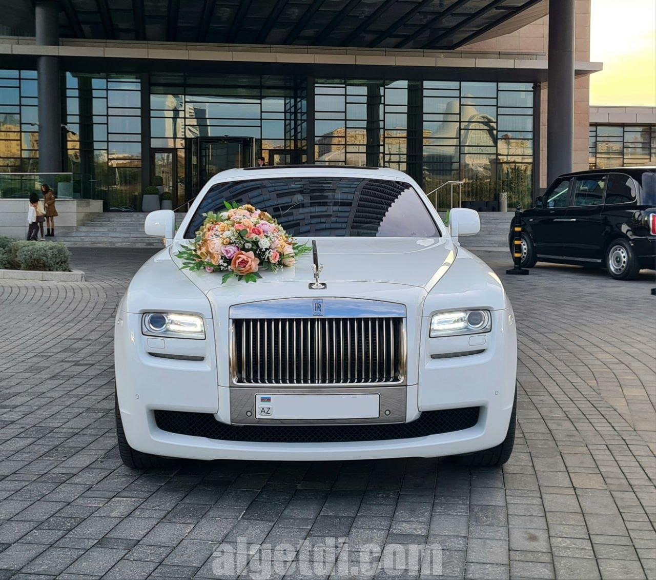 rolls royce white ghost bey gelin toy masini sifarisi