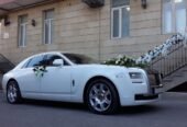 rolls royce white ghost bey gelin toy masini sifarisi