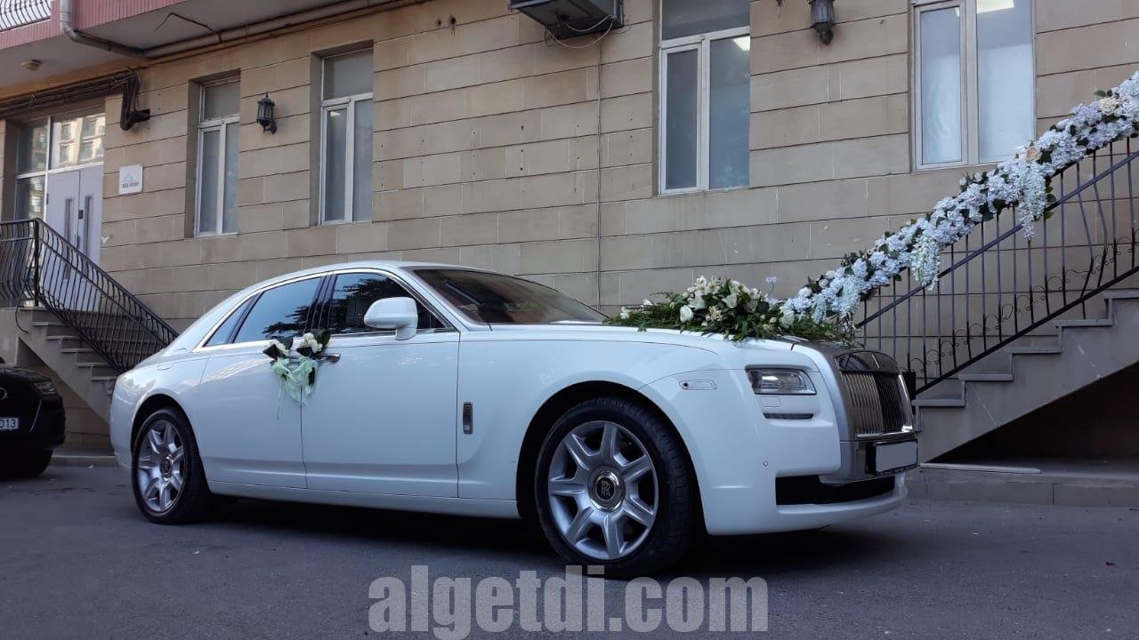 rolls royce white ghost bey gelin toy masini sifarisi