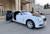 rolls royce white ghost bey gelin toy masini sifarisi