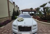 rolls royce white ghost bey gelin toy masini sifarisi