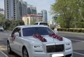 rolls royce white ghost bey gelin toy masini sifarisi