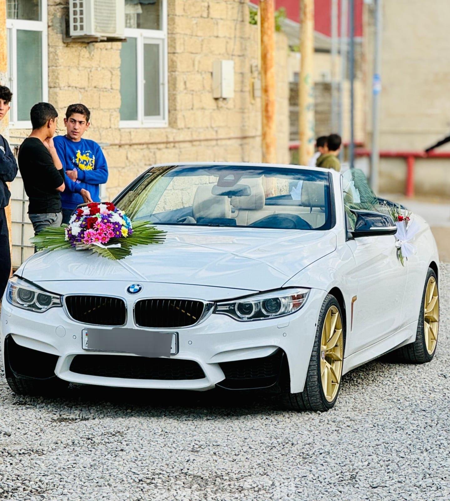 bmw kabrio bey gelin toy masini sifarisi