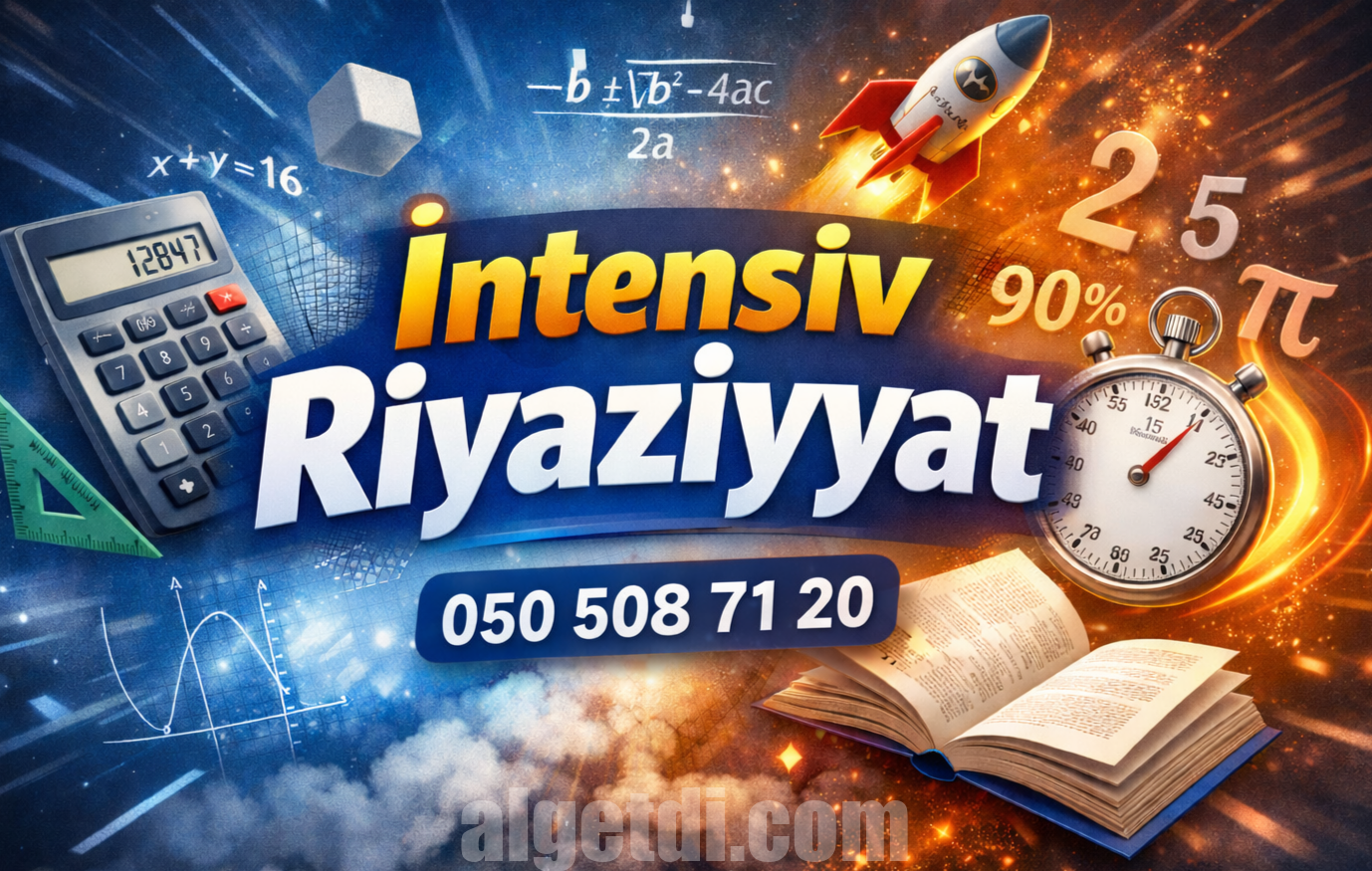 Xətai metrosu yaxınlığında riyaziyyat hazırlığı